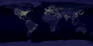 Earthlights(Satellite Image)
